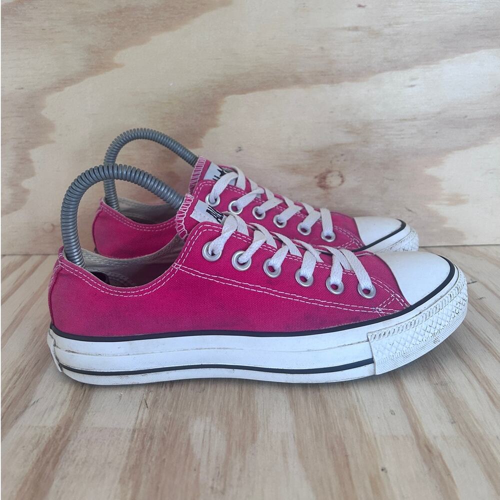 Converse All Star - CT Low Top Canvas - Sneakers - Pink - Women's - 7 - 132298F